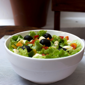 Portion of Mix Salad